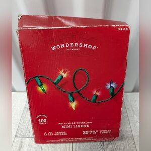 Wondershop Multicolor Twinkling Mini Lights